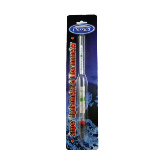 CLASSICA Water Test Hydrometer & Thermometer | must have all marine enthusiasts