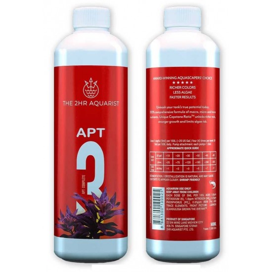 APT COMPLETE ALL-IN-ONE FERTILIZER 2HR AQUARIST DENNIS WONG ADVANCED PLANTED TANK AQUARIUM PLANT