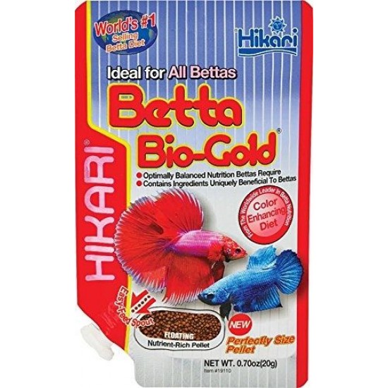 HIKARI Tropical Betta Bio-Gold | 20g | Specialized food for Betta Fish | Expiry: Nov 2022