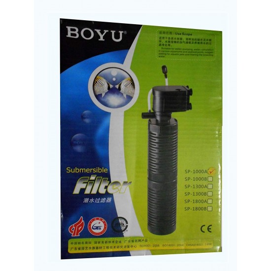 Boyu SP-1000A Submersible 3 In 1 Aquarium Internal Filte