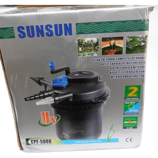SunSun Grech CPF - 5000 Pond Filter With UV 11W