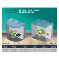 Sunsun Desk Mini Aquarium ATS-220 | Filter & Led Light included