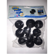 Aquarium Fish Tank 10 Nos Bio Ball With Bio Sponge Inside - Good Bacteria Creator - 36mm