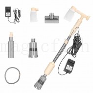 JENECA High power 18W Aquarium Automatic Siphon Fish Tank Gravel Cleaner Pump Cleaner Filter Water Changer Sand Washing Device Hose