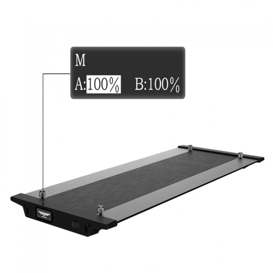 MARGGOO MA02-D120 140W WRGB Aquarium light timer and memory function and sunrise and sunset aquarium led lighting