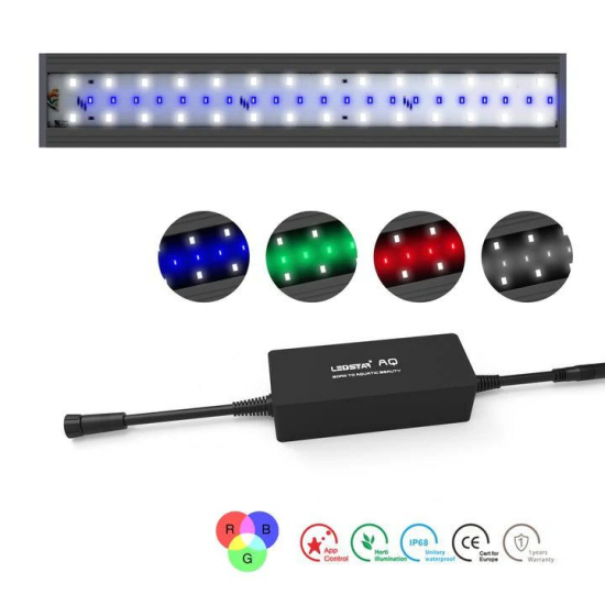 Ledstar AQ S Version II WRGB Led Light With App Control