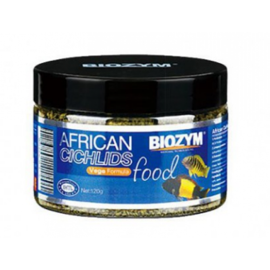 Biozym African Cichlid Food Vegetable Formula 120g - Expiry 01/05/2024