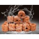 Aquarium Filter Media Burnt Red Ceramic Ring 1 kg
