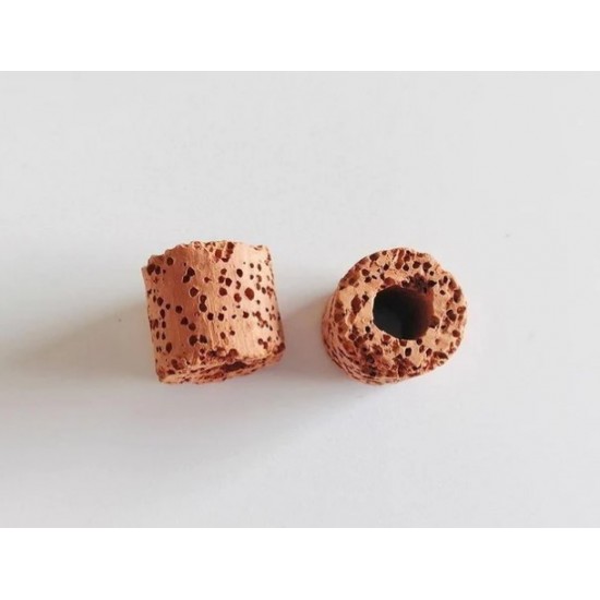 Aquarium Filter Media Burnt Red Ceramic Ring 1 kg