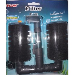 LEECOM IF-732 Aquarium Fish Tank Air Driven Bio Sponge Filter for 26 L Tank
