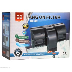 Sunsun HBL - 702 Hang On Filter For Fine Filtration | 800 litres/hour