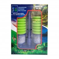 Aquarium Sponge Bio Filter with X-Long Media & (X-Bac) Seeding Bacteria -NA-001