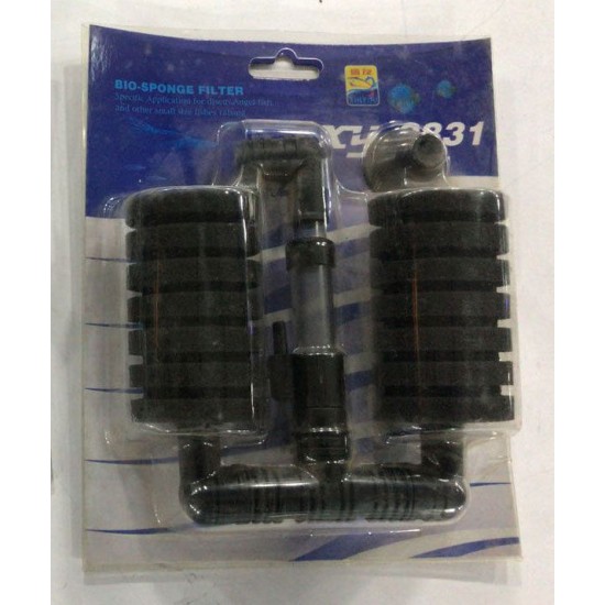 Bio Double Sponge Filter XY-2831 Bio Double Sponge Filter XY-2831