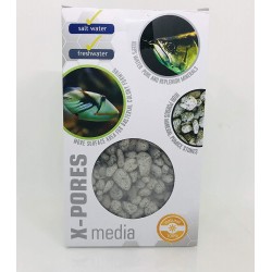 Aquatic Remedies  X-Pores Natural Filter Media for Marine and Fresh Water Aquariums - 500g