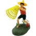 Aqua Decorative Fisher man Toy With Air Bubble   Arrangement In aquarium Laterite Unplanted Substrate    (Yellow, Red, 0.15 kg)