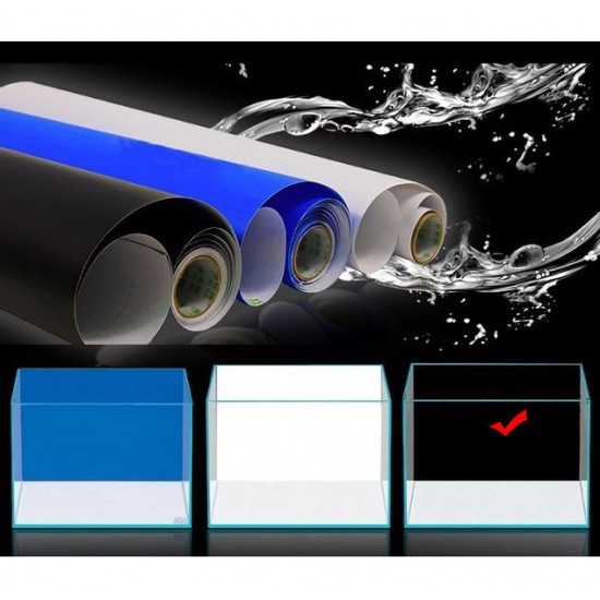 Aquarium Poster Black - 36" (L) 24" (H)