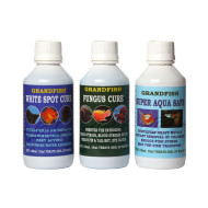 Grandfish White Spot Cure Fungus Cure Super Aqua Safe Fish Treatment 150ml