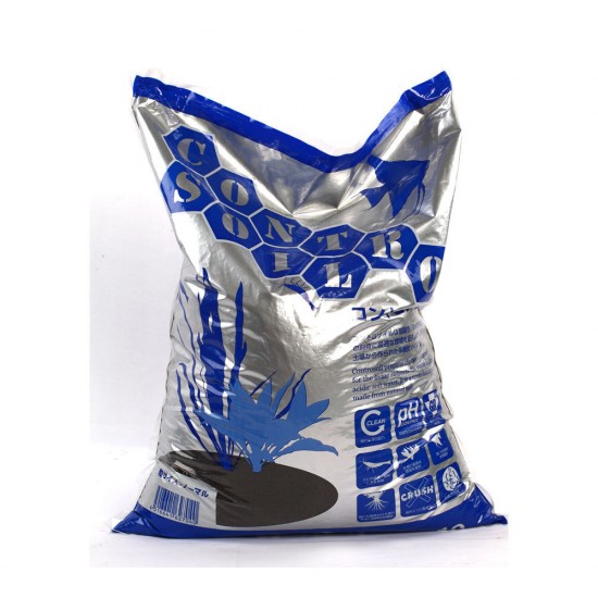 Aquarium Live Plant Contro Soil - 10L - 3mm - Fine - Marfied Contro Soil Black - Japan