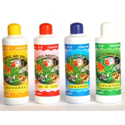 Ocean Free Treatment Kit (240 Milli Litre x pack of 4) | Total Kit for Aquarium