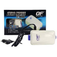 ZERO NOISE Z-1000 OCEAN FREE SINGLE OUTLET AIRPUMP,1.8W,1200CC/MIN