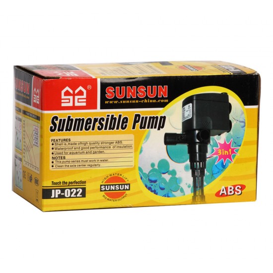 SunSun JP - 022 Power Head Submersible Pump | 8W | 600 litres/hour